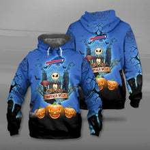 Load image into Gallery viewer, Buffalo Bills NFL Apparel Men Polyester 3D Halloween Costume Hoodies Personalized Full Color Full Plus Size Best Gift Printed Logo Team