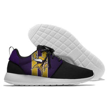 Load image into Gallery viewer, Minnesota Vikings NFL Apparel Lightweight Comfort Sport Shoes Sneaker Personalized Full Color Full Plus Size Best Gift Printed Logo Team