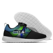 Load image into Gallery viewer, Seattle Seahawks NFL Apparel Lightweight Comfort Sport Shoes Sneaker Personalized Full Color Full Plus Size Best Gift Printed Logo Team