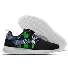 Load image into Gallery viewer, Seattle Seahawks NFL Apparel Lightweight Comfort Sport Shoes Sneaker Personalized Full Color Full Plus Size Best Gift Printed Logo Team