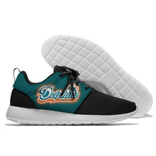Load image into Gallery viewer, Miami Dolphins NFL Apparel Lightweight Comfort Sport Shoes Sneaker Personalized Full Color Full Plus Size Best Gift Printed Logo Team