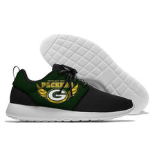 Load image into Gallery viewer, Green Bay Packers NFL Apparel Lightweight Comfort Sport Shoes Sneaker Personalized Full Color Full Plus Size Best Gift Printed Logo Team
