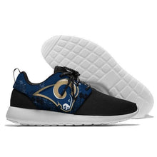 Load image into Gallery viewer, Los Angeles Rams NFL Apparel Lightweight Comfort Sport Shoes Sneaker Personalized Full Color Full Plus Size Best Gift Printed Logo Team