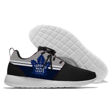 Load image into Gallery viewer, Toronto Maple Leafs NHL Apparel Lightweight Comfort Sport Shoes Sneaker Personalized Full Color Full Plus Size Best Gift Printed Logo Team