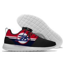 Load image into Gallery viewer, Winnipeg Jets NHL Apparel Lightweight Comfort Sport Shoes Sneaker Personalized Full Color Full Plus Size Best Gift Printed Logo Team