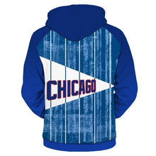Load image into Gallery viewer, Chicago Cubs MLB Apparel Men 3D Polyester Hoodie Sweatshirt Personalized Full Color Full Plus Size Best Gift Printed Logo Team