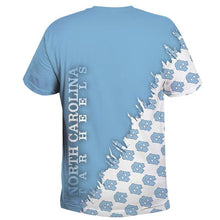 Load image into Gallery viewer, North Carolina Tar Heels NCCA  Apparel Men Short Sleeve 3D T-Shirt Personalized Full Color Full Plus Size Best Gift Printed Logo Team