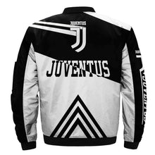 Load image into Gallery viewer, Juventus Apparel Men Zipper Motorcycle Bomber Jacket Personalized Full Color Full Plus Size Best Gift Printed Logo Team