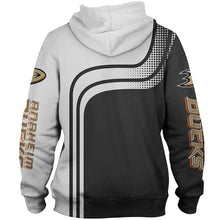 Load image into Gallery viewer, Anaheim Ducks NHL Apparel Men Apparel Men Polyester 3D Hoodies Custom Personalized Full Color Full Plus Size Best Gift Printed Logo Team