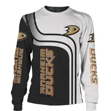 Load image into Gallery viewer, Anaheim Ducks Apparel Men Polyester 3D Sweatshirt Personalized Full Color Full Plus Size Best Gift Printed Logo Team