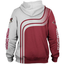 Load image into Gallery viewer, Arizona Coyotes NHL Apparel Men Polyester 3D Hoodies Custom Personalized Full Color Full Plus Size Best Gift Printed Logo Team