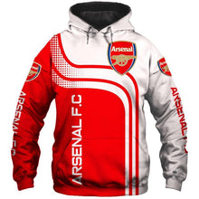 Load image into Gallery viewer, Arsenal Apparel Men Zipper 3D Hoodies Personalized Full Color Full Plus Size Best Gift Printed Logo Team