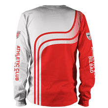 Load image into Gallery viewer, Athletic Bilbao Apparel Men Polyester Sweatshirt 3D Long Sleeve Crew Neck Personalized Full Color Full Plus Size Best Gift Printed Logo Team