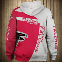 Load image into Gallery viewer, Atlanta Falcons NFL Apparel Men Polyester 3D Hoodies Custom Personalized Full Color Full Plus Size Best Gift Printed Logo Team