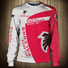 Load image into Gallery viewer, Atlanta Falcons NFL Apparel Men Polyester Sweatshirt 3D Personalized Full Color Full Plus Size Best Gift Printed Logo Team