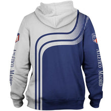 Load image into Gallery viewer, Atletico Madrid Apparel Men Zipper 3D Hoodies Custom Personalized Full Color Full Plus Size Best Gift Printed Logo Team