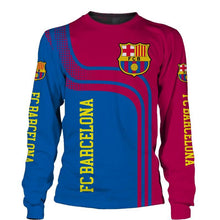 Load image into Gallery viewer, Barcelona Apparel Men Polyester Sweatshirt 3D Long Sleeve Personalized Full Color Full Plus Size Best Gift Printed Logo Team