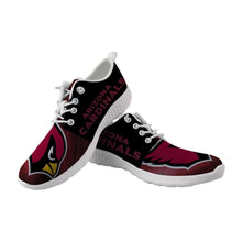 Load image into Gallery viewer, Arizona Cardinals NFL Apparel Unisex Breathable Shoes Sneaker Custom Personalized Full Color Full Plus Size Best Gift Printed Logo Team