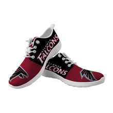 Load image into Gallery viewer, Atlanta Falcons NFL Apparel Unisex Breathable Shoes Sneaker Custom Personalized Full Color Full Plus Size Best Gift Printed Logo Team