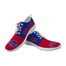 Load image into Gallery viewer, Buffalo Bills NFL Apparel Unisex Breathable Shoes Sneaker Custom Personalized Full Color Full Plus Size Best Gift Printed Logo Team