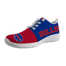 Load image into Gallery viewer, Buffalo Bills NFL Apparel Unisex Breathable Shoes Sneaker Custom Personalized Full Color Full Plus Size Best Gift Printed Logo Team