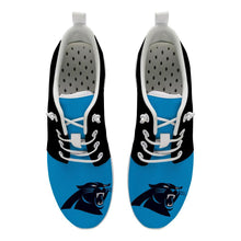 Load image into Gallery viewer, Carolina Panthers NFL Apparel Unisex Breathable Shoes Sneaker Custom Personalized Full Color Full Plus Size Best Gift Printed Logo Team