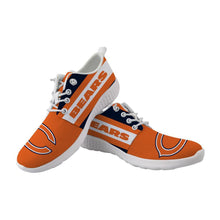 Load image into Gallery viewer, Chicago Bears NFL Apparel Unisex Breathable Shoes Sneaker Custom Personalized Full Color Full Plus Size Best Gift Printed Logo Team