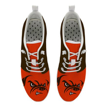 Load image into Gallery viewer, Cleveland Browns NFL Apparel Unisex Breathable Shoes Sneaker Custom Personalized Full Color Full Plus Size Best Gift Printed Logo Team