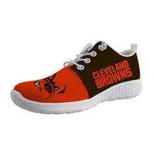 Load image into Gallery viewer, Cleveland Browns NFL Apparel Unisex Breathable Shoes Sneaker Custom Personalized Full Color Full Plus Size Best Gift Printed Logo Team