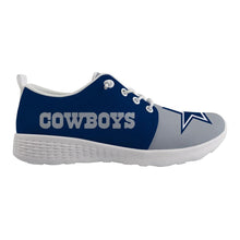 Load image into Gallery viewer, Dallas Cowboys Apparel Unisex Breathable Shoes Sneaker Custom Personalized Full Color Full Plus Size Best Gift Printed Logo Team