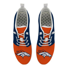 Load image into Gallery viewer, Denver Broncos NFL Apparel Unisex Breathable Shoes Sneaker Custom Personalized Full Color Full Plus Size Best Gift Printed Logo Team