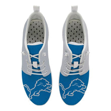 Load image into Gallery viewer, Detroit Lions NFL Apparel Unisex Breathable Shoes Sneaker Custom Personalized Full Color Full Plus Size Best Gift Printed Logo Team