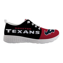 Load image into Gallery viewer, Houston Texans NFL Apparel Unisex Breathable Shoes Sneaker Custom Personalized Full Color Full Plus Size Best Gift Printed Logo Team
