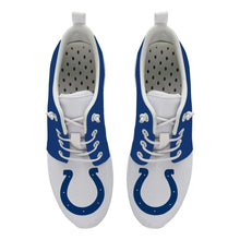 Load image into Gallery viewer, Indianapolis Colts NFL Apparel Unisex Breathable Shoes Sneaker Custom Personalized Full Color Full Plus Size Best Gift Printed Logo Team