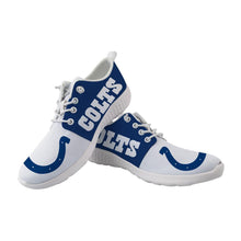 Load image into Gallery viewer, Indianapolis Colts NFL Apparel Unisex Breathable Shoes Sneaker Custom Personalized Full Color Full Plus Size Best Gift Printed Logo Team