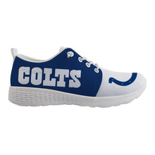 Load image into Gallery viewer, Indianapolis Colts NFL Apparel Unisex Breathable Shoes Sneaker Custom Personalized Full Color Full Plus Size Best Gift Printed Logo Team