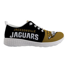 Load image into Gallery viewer, Jacksonville Jaguars Apparel Unisex Breathable Shoes Sneaker Custom Personalized Full Color Full Plus Size Best Gift Printed Logo Team