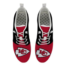 Load image into Gallery viewer, Kansas City Chiefs NFL Apparel Unisex Breathable Shoes Sneaker Custom Personalized Full Color Full Plus Size Best Gift Printed Logo Team