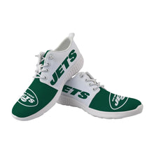 Load image into Gallery viewer, New York Jets NFL Apparel Unisex Breathable Shoes Sneaker Custom Personalized Full Color Full Plus Size Best Gift Printed Logo Team