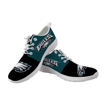 Load image into Gallery viewer, Philadelphia Eagles NFL Apparel Unisex Breathable Shoes Sneaker Custom Personalized Full Color Full Plus Size Best Gift Printed Logo Team