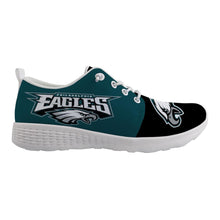 Load image into Gallery viewer, Philadelphia Eagles NFL Apparel Unisex Breathable Shoes Sneaker Custom Personalized Full Color Full Plus Size Best Gift Printed Logo Team
