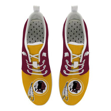 Load image into Gallery viewer, Washington Redskins NFL Apparel Unisex Breathable Shoes Sneaker Custom Personalized Full Color Full Plus Size Best Gift Printed Logo Team