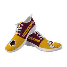 Load image into Gallery viewer, Washington Redskins NFL Apparel Unisex Breathable Shoes Sneaker Custom Personalized Full Color Full Plus Size Best Gift Printed Logo Team