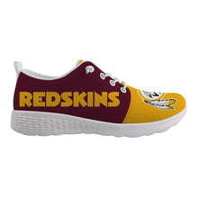 Load image into Gallery viewer, Washington Redskins NFL Apparel Unisex Breathable Shoes Sneaker Custom Personalized Full Color Full Plus Size Best Gift Printed Logo Team