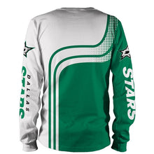 Load image into Gallery viewer, Dallas Stars NHL Apparel Men Long Sleeve Sweatshirt 3D Cheap Pullover Personalized Full Color Full Plus Size Best Gift Printed Logo Team