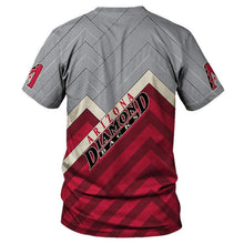 Load image into Gallery viewer, Arizona Diamondbacks MLB Apparel Men Short Sleeve T-Shirt Personalized Full Color Full Plus Size Best Gift Printed Logo Team