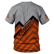 Load image into Gallery viewer, Baltimore Orioles MLB Apparel Men Short Sleeve 3D All Over Print T-Shirt Personalized Full Color Full Plus Size Best Gift Printed Logo Team