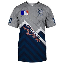 Load image into Gallery viewer, Detroit Tigers MLB Apparel Unisex Short Sleeve 3D T-Shirt Personalized Full Color Full Plus Size Best Gift Printed Logo Team