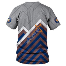 Load image into Gallery viewer, Houston Astros MLB Apparel Unisex Short Sleeve 3D T-Shirt Personalized Full Color Full Plus Size Best Gift Printed Logo Team