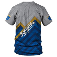 Load image into Gallery viewer, Kansas City Royals MLB Apparel Unisex Short Sleeve 3D All Over Print T-Shirt Personalized Full Color Full Plus Size Best Gift Printed Logo Team